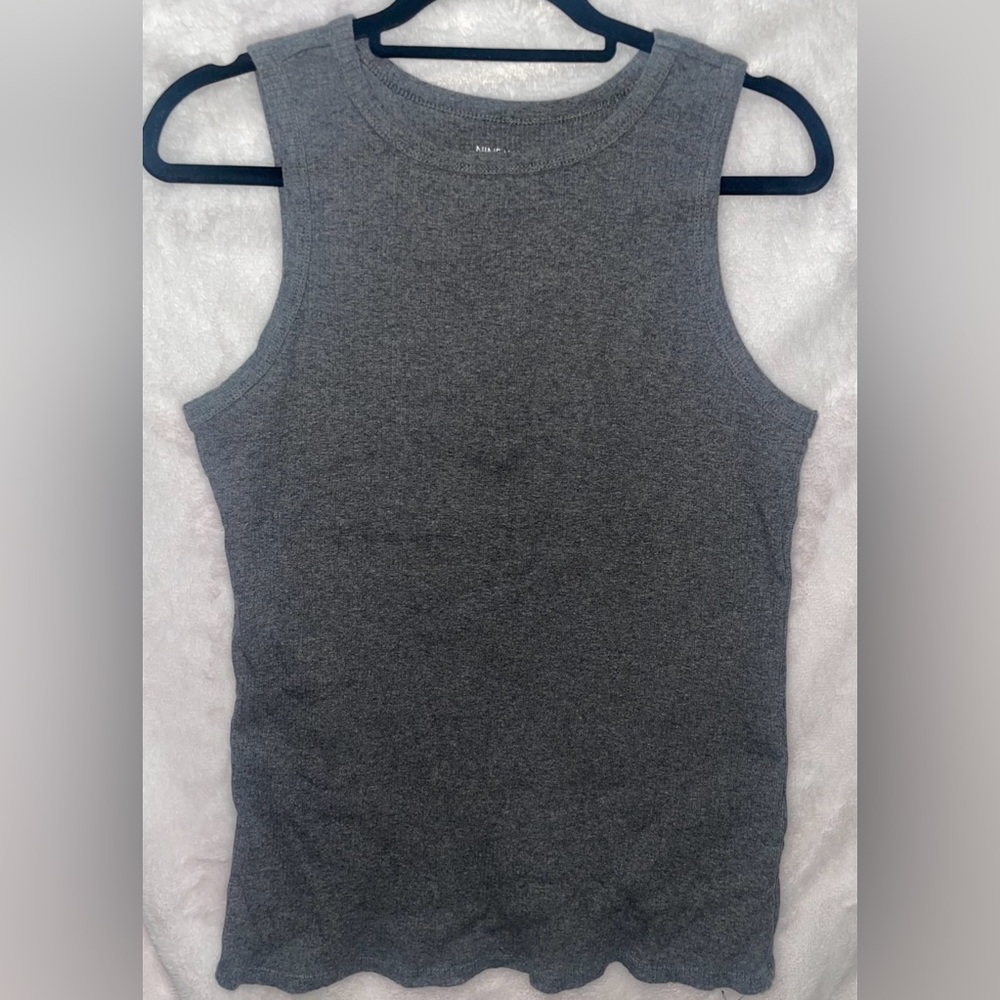 Nine West Women’s Charcoal Gray Tank Top